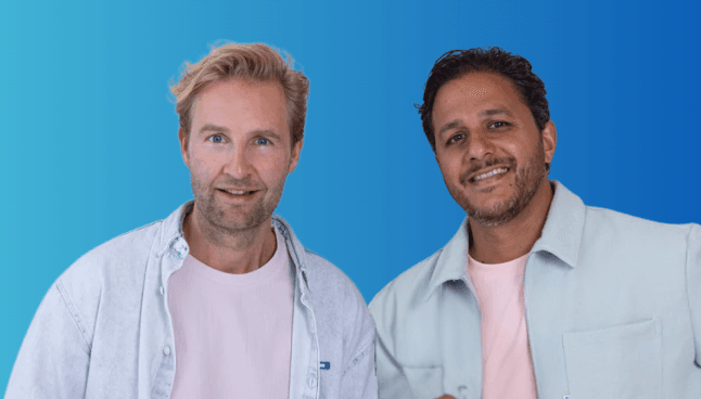 Jochum Damstra et Amar Willem Thomas, les fondateurs de MakeSense Health